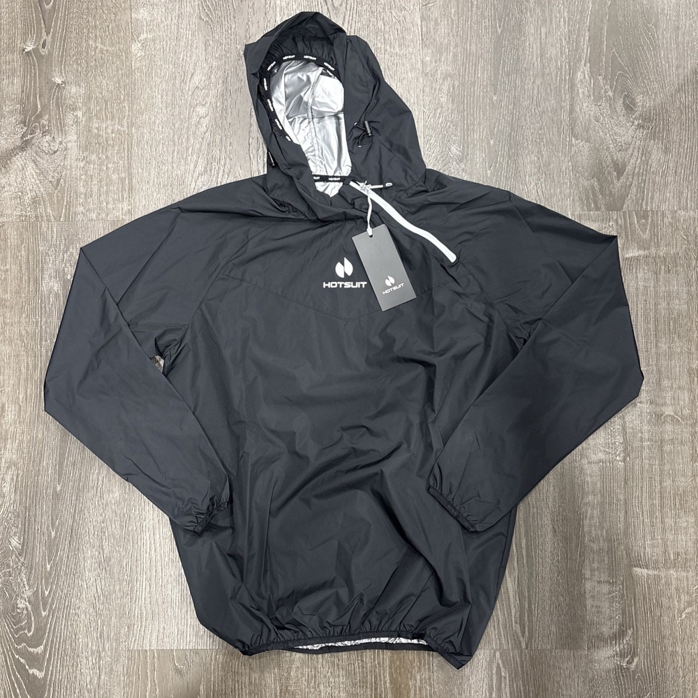 NWT HOTSUIT Sauna Suit Men's M Sweat Sauna Jacket Pants Gym Workout Sweat Suits - Picture 2 of 8